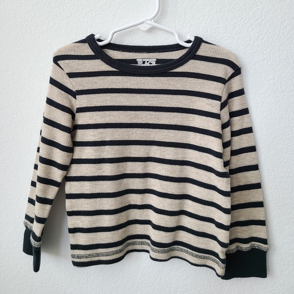 Striped Thermal Top